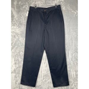 JOS A BANK Mens Navy Blue Cotton Classic Fit Chino Pants Size 36 x 31 NEW